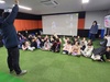 금산동초, 학교에 백합유치원 원아들이 견학왔어요